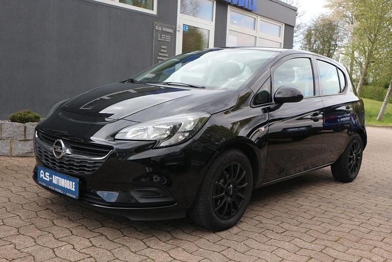 Gebraucht Opel Corsa Selection 90 PS (66 kW) 2015 Schwarz Kleinwagen