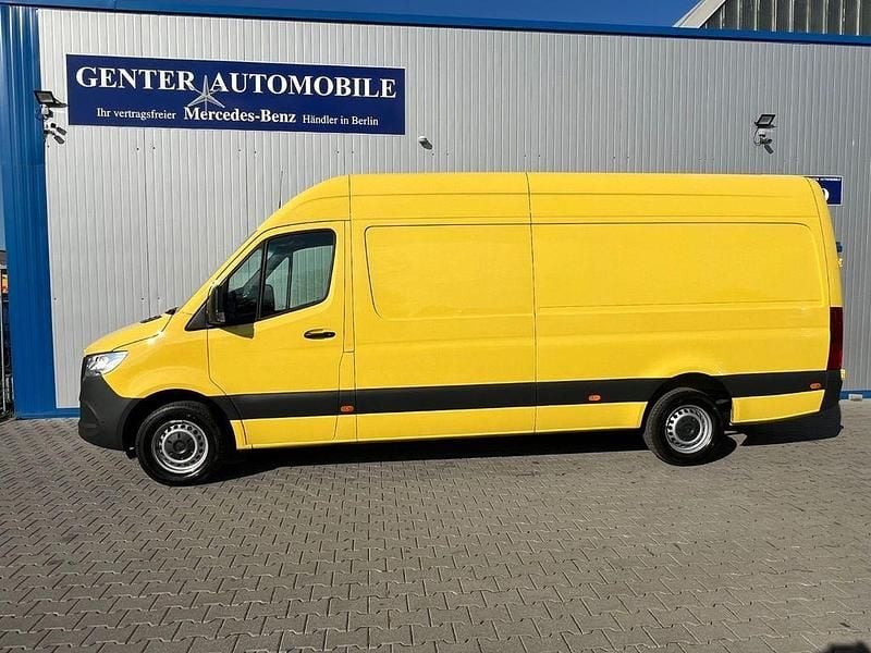 Gebraucht Mercedes Sprinter 163 PS (119 kW) 2021 1230 lackfarbe zinkgelb mb 123 Van