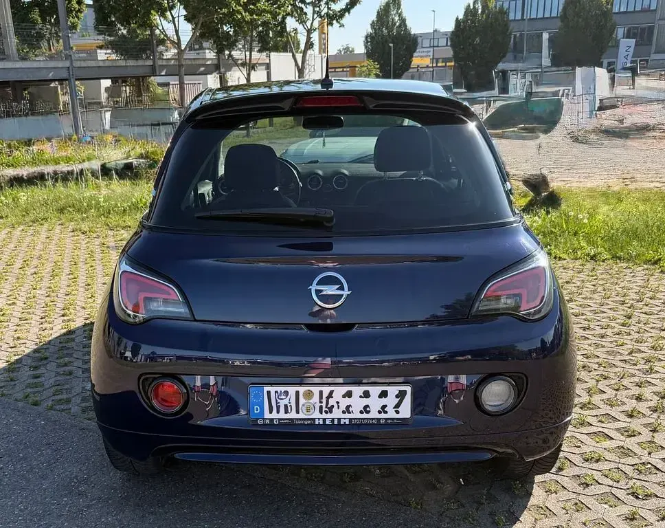 Gebraucht Opel Adam 101 PS (74 kW) 2015 Blau Kleinwagen