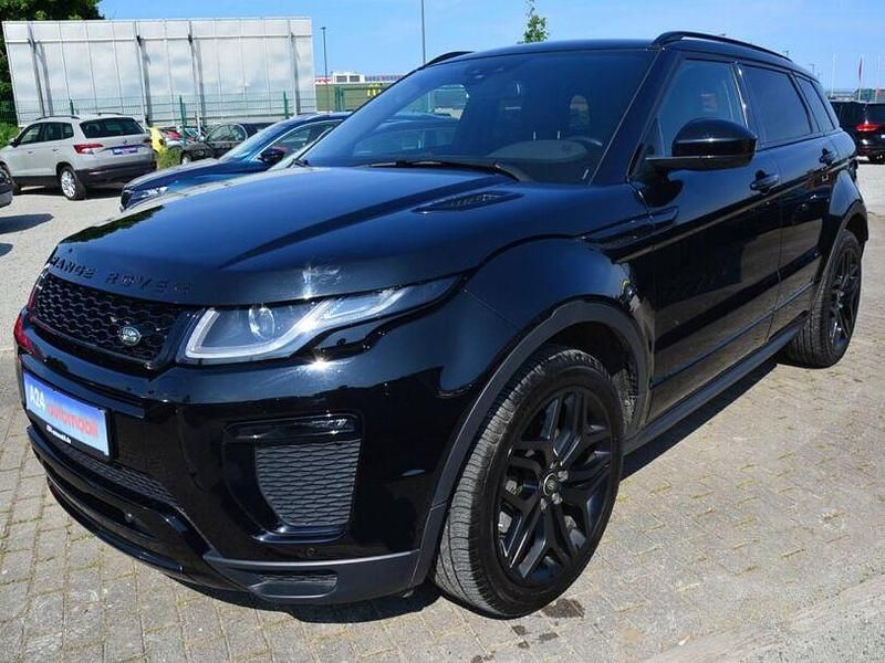Narvik black Gebraucht 2018 Land Rover Range Rover evoque HSE SUV | 28.980 € (Fairer Preis) - Bild 1/4