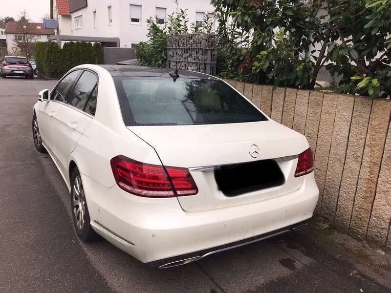 Weiß Gebraucht 2015 Mercedes E200 Avantgarde Limousine | 18.900 € (Fairer Preis) - Bild 1/4