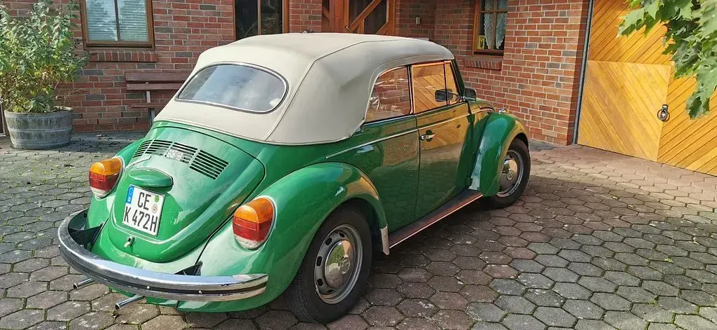 Brugt VW Käfer 44 HK (32 kW) 1974 Grøn Cabriolet