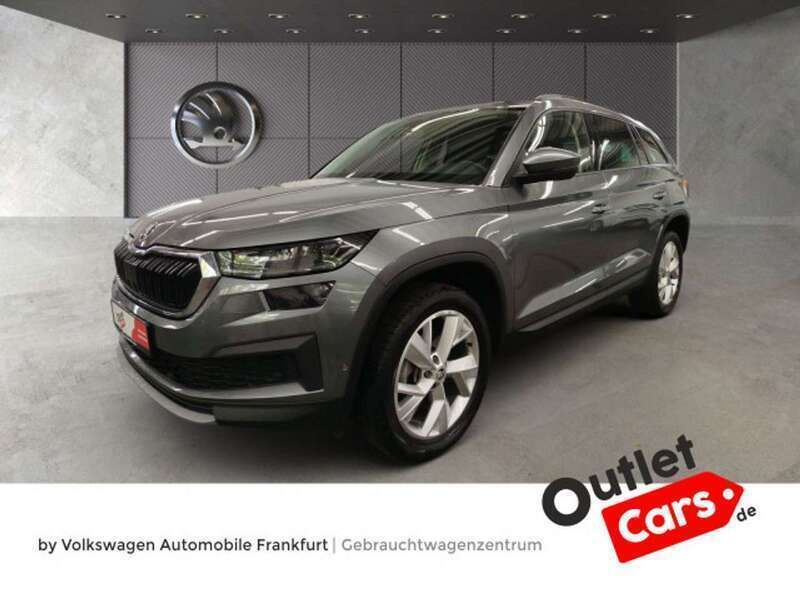 Graphitegrau metallic Gebraucht 2022 Skoda Kodiaq Ambition SUV | 28.850 € (Guter Preis) - Bild 1/3