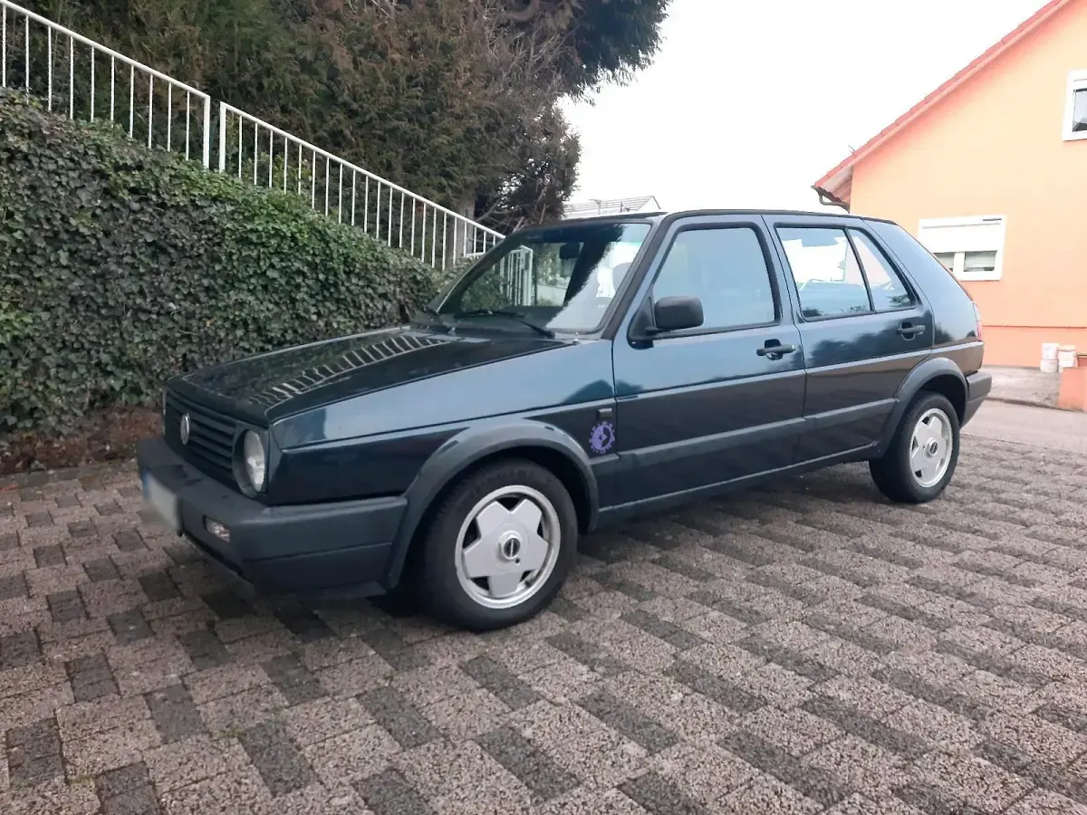 Gebraucht VW Golf II 60 PS (44 kW) 1990 Blau Kleinwagen