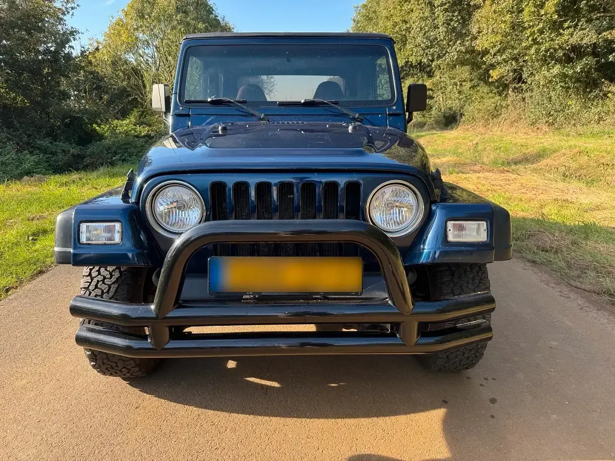 Second-hand Jeep Wrangler 177 CP (130 kW) 2000 Albastru SUV