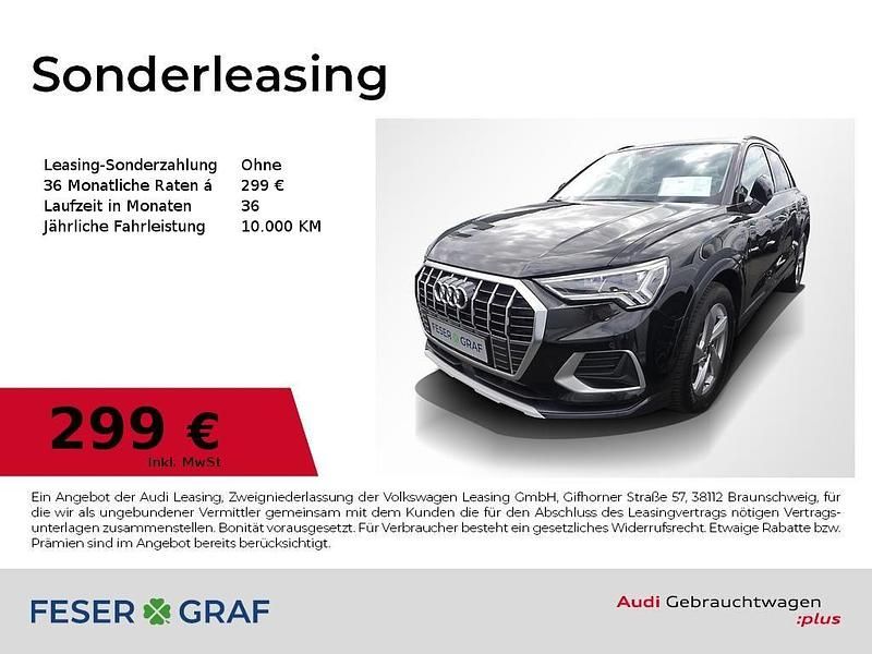 Mythosschwarz metallic Gebraucht 2024 Audi Q3 Advanced Plus SUV | 36.390 € (Fairer Preis) - Bild 1/4