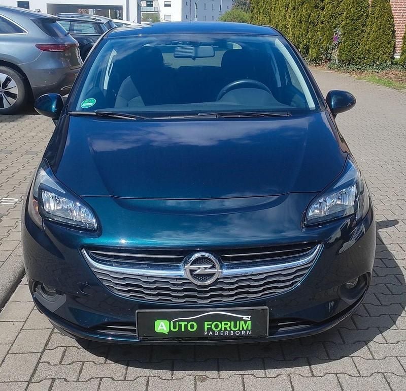 Gebraucht Opel Corsa 90 PS (66 kW) 2016 Grün Kleinwagen