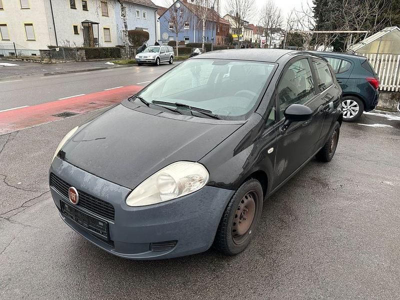 Gebraucht Fiat Grande Punto Feel 77 PS (56 kW) 2008 Schwarz Kleinwagen