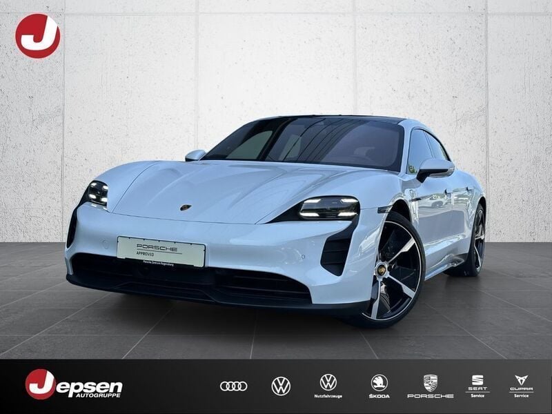 Weiß Gebraucht 2023 Porsche Taycan GTS Sport Turismo Limousine | 85.900 € (Superpreis) - Bild 1/4
