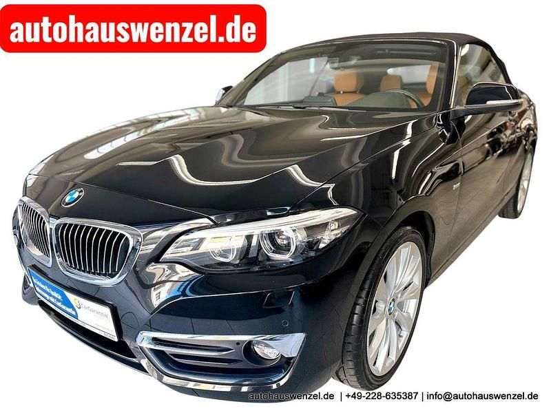 Schwarz Gebraucht 2018 BMW 230 Luxury Line Cabrio | 27.500 € (Etwas zu teuer) - Bild 1/4
