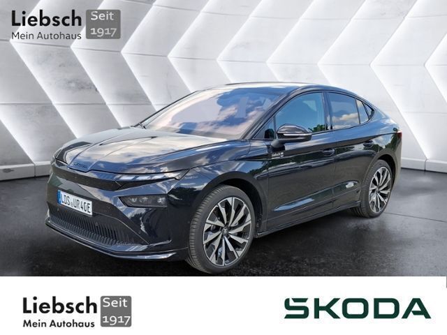 Schwarz Gebraucht 2025 Skoda Enyaq iV SportLine SUV | 56.990 € (Teuer) - Bild 1/4