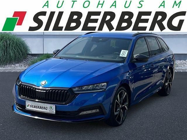 Blau Gebraucht 2022 Skoda Octavia SportLine Kombi | 31.849 € (Fairer Preis) - Bild 1/4