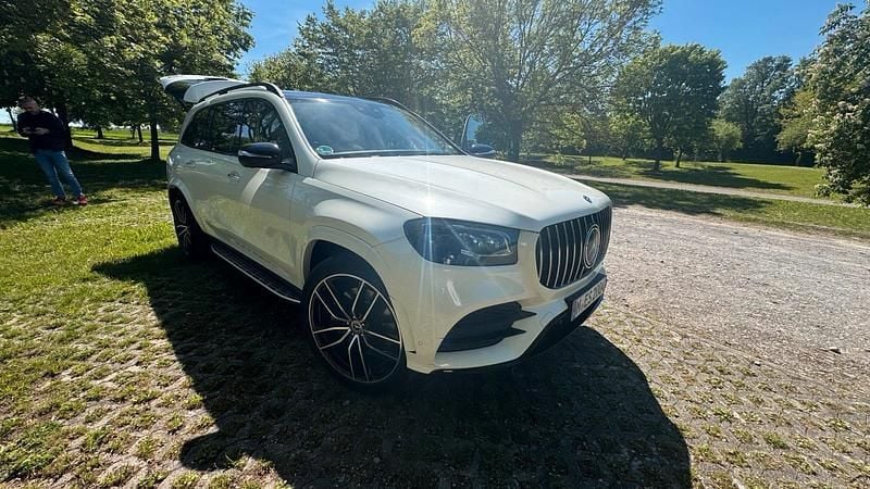 Weiß Gebraucht 2022 Mercedes GLS400 AMG SUV | 79.690 € (Guter Preis) - Bild 1/4