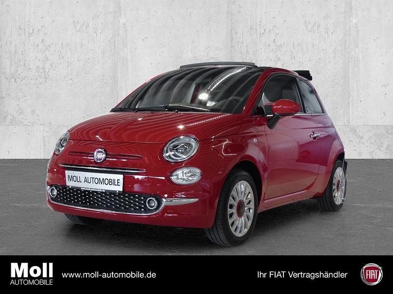 Rot Gebraucht 2023 Fiat 500C Red Cabrio | 17.380 € (Etwas zu teuer) - Bild 1/4