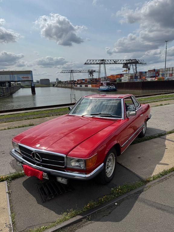 Rot Gebraucht 1982 Mercedes SL280 Cabrio | 22.107 € - Bild 1/4