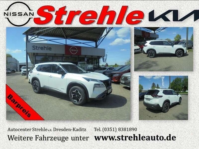 Pearl white Neu 2025 Nissan X-Trail SUV | 45.750 € - Bild 1/4