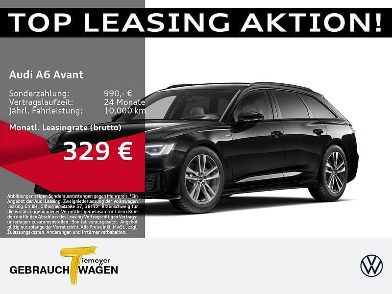 Gebraucht Audi A6 S-Line 204 PS (150 kW) 2025 Schwarz Kombi