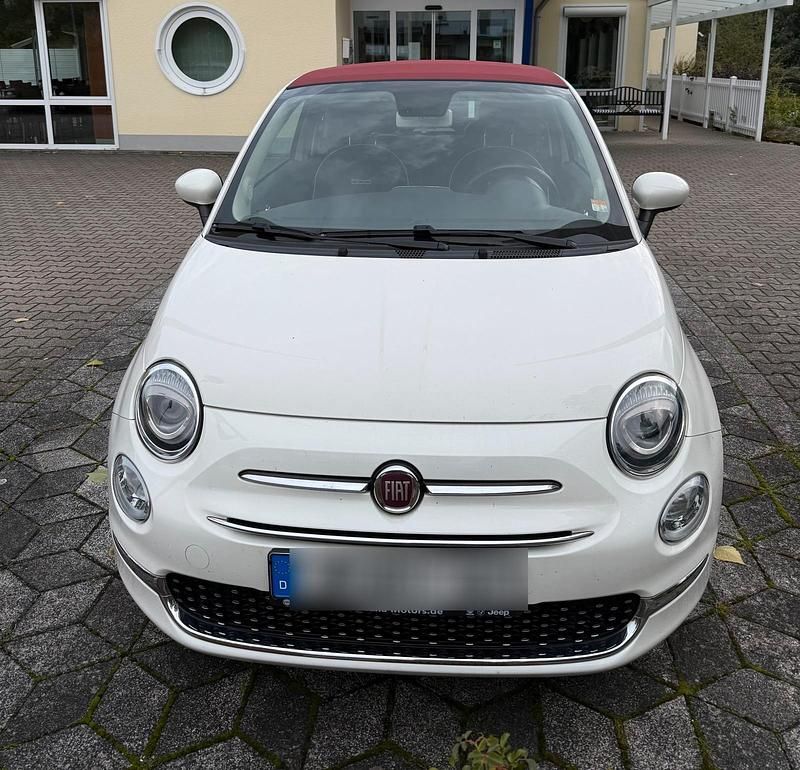 Weiß Gebraucht 2018 Fiat 500C Lounge Cabrio | 11.000 € (Fairer Preis) - Bild 1/4