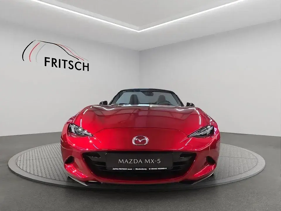 Neu Mazda MX5 Homura-Line 132 PS (97 kW) 2025 Rot Cabrio