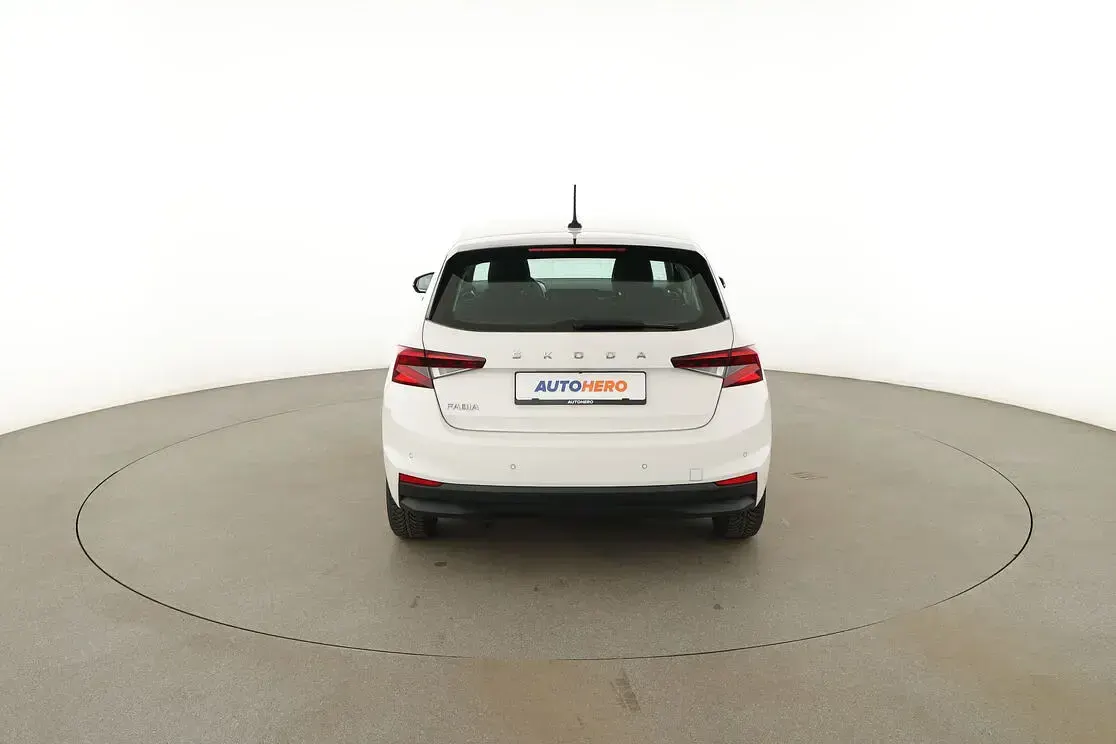 Gebraucht Skoda Fabia Ambition 2022 Weiß Kleinwagen