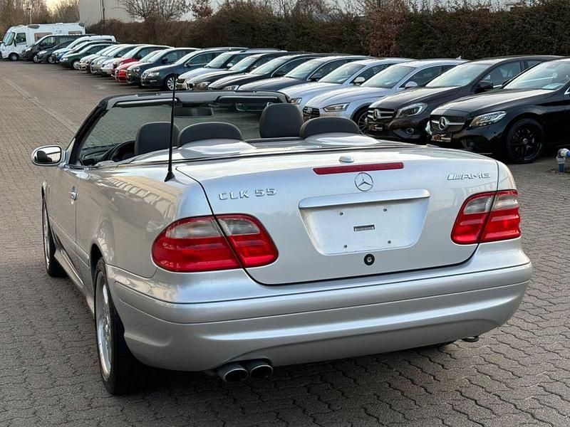 Gebraucht Mercedes CLK55 AMG AMG 347 PS (255 kW) 2002 Silber Cabrio