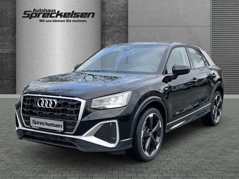 Mythosschwarz metallic Gebraucht 2024 Audi Q2 S-Line SUV | 28.990 € (Fairer Preis) - Bild 1/4