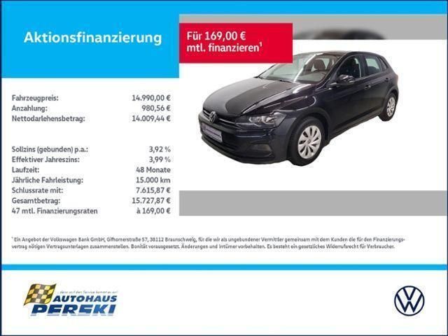 Schwarz Gebraucht 2020 VW Polo Comfortline Limousine | 14.890 € (Fairer Preis) - Bild 1/4