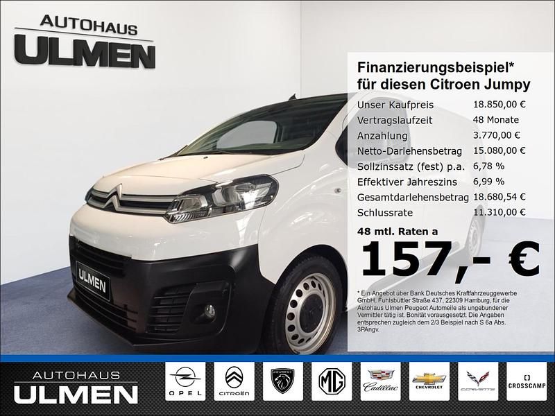 Weiss Gebraucht 2022 Citroën Jumpy Van / Kleinbus | 18.850 € (Superpreis) - Bild 1/4