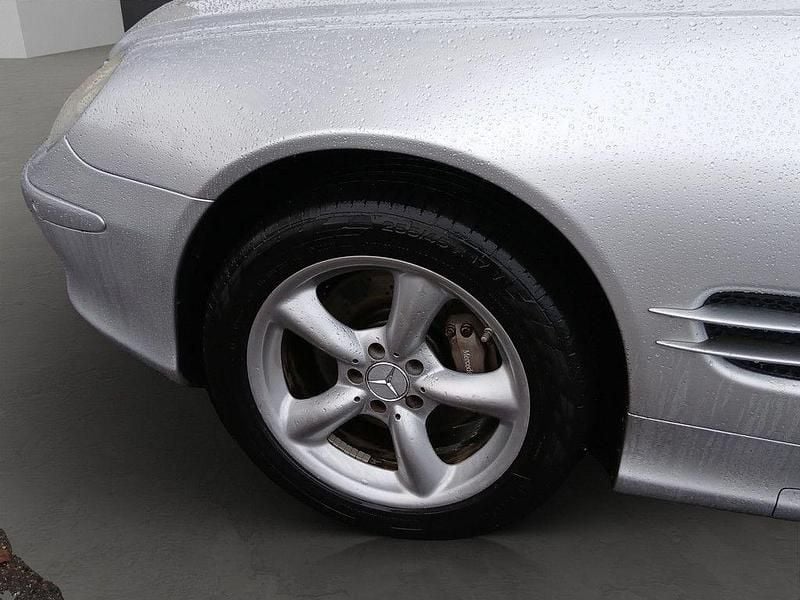 Gebraucht Mercedes SL500 306 PS (225 kW) 2004 Silber Cabrio