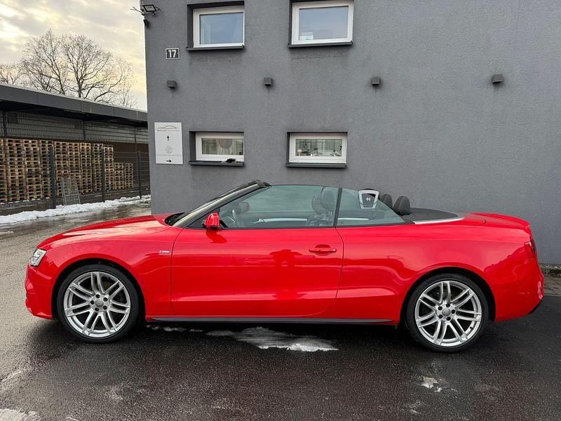 Gebraucht Audi A5 Cabriolet S-line plus 190 PS (139 kW) 2016 Rot Cabrio