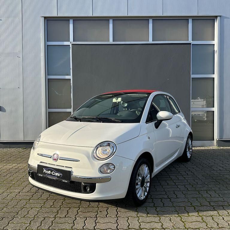 Weiß Gebraucht 2014 Fiat 500C Cabrio | 7.990 € (Fairer Preis) - Bild 1/4