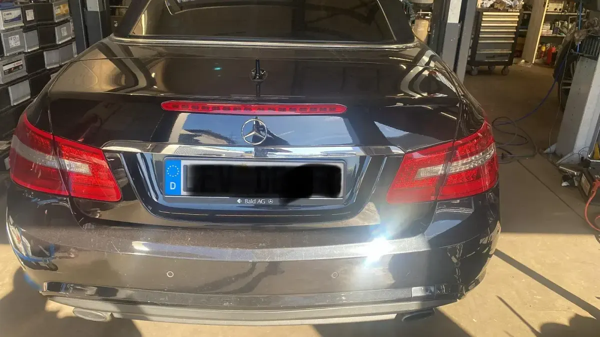 Gebraucht Mercedes 350 230 PS (169 kW) 2011 Schwarz Cabrio