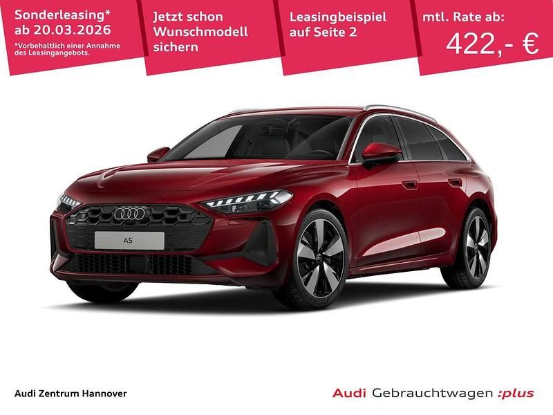 Gebraucht Audi A5 204 PS (150 kW) 2025 Grenadinerot metallic Kombi