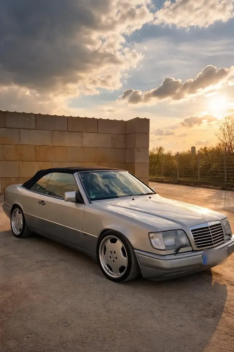 Gebraucht Mercedes E320 AMG 1995 Silber Cabrio
