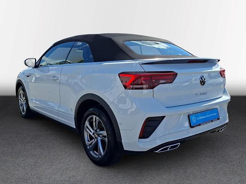 Gebraucht VW T-Roc Cabriolet R-line 150 PS (110 kW) 2025 Weiß Cabrio