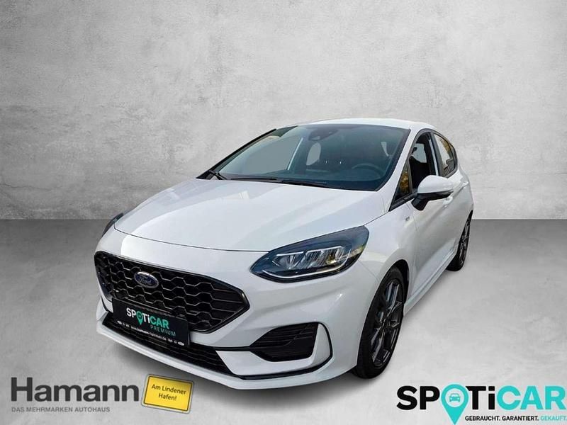 Weiss Gebraucht 2022 Ford Fiesta ST-Line X Kleinwagen | 16.490 € (Guter Preis) - Bild 1/4
