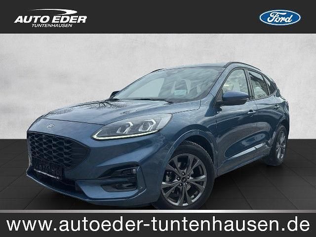 Chromablau (blau) Gebraucht 2023 Ford Kuga ST-Line SUV | 32.400 € (Etwas zu teuer) - Bild 1/4