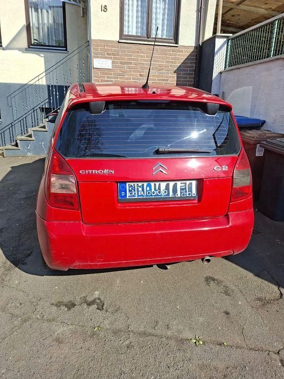 Gebraucht Citroën C2 73 PS (53 kW) 2009 Rot Kleinwagen
