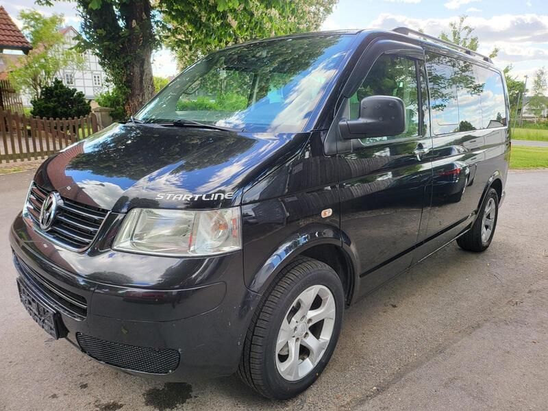 Schwarz Gebraucht 2008 VW T5 Startline Van | 8.900 € (Fairer Preis) - Bild 1/4