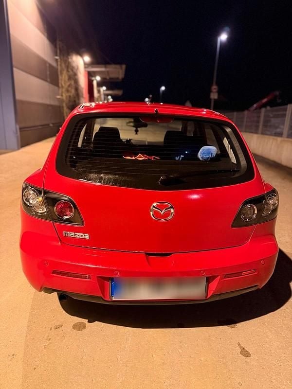 Usata Mazda 3 Active 105 CV (77 kW) 2008 Rosso Utilitaria