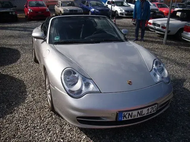 Gebraucht Porsche 911 Carrera 4 Cabriolet 320 PS (235 kW) 2003 Silber Cabrio