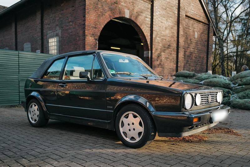 Gebraucht VW Golf Cabriolet Karmann 98 PS (72 kW) 1989 Schwarz Cabrio
