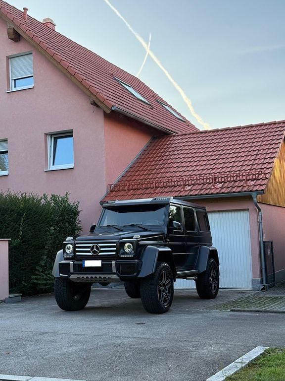 Schwarz Gebraucht 2017 Mercedes G500 SUV | 129.990 € - Bild 1/4