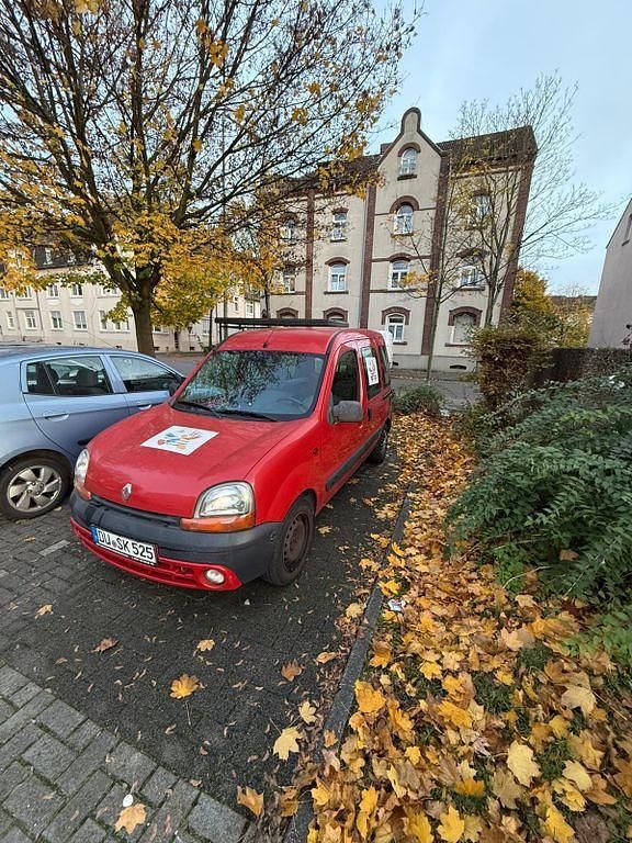 Gebraucht Renault Kangoo Authentique 75 PS (55 kW) 2003 Rot Van / Kleinbus