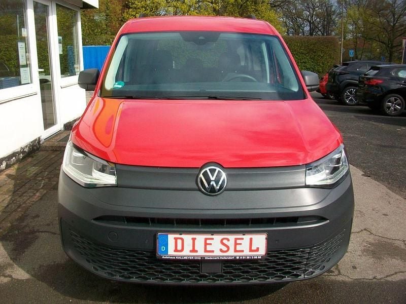 Gebraucht VW Caddy 75 PS (55 kW) 2022 Rot Van / Kleinbus