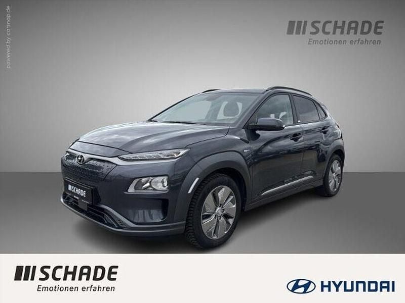 Grau Gebraucht 2021 Hyundai Kona Advantage SUV | 16.450 € (Guter Preis) - Bild 1/4