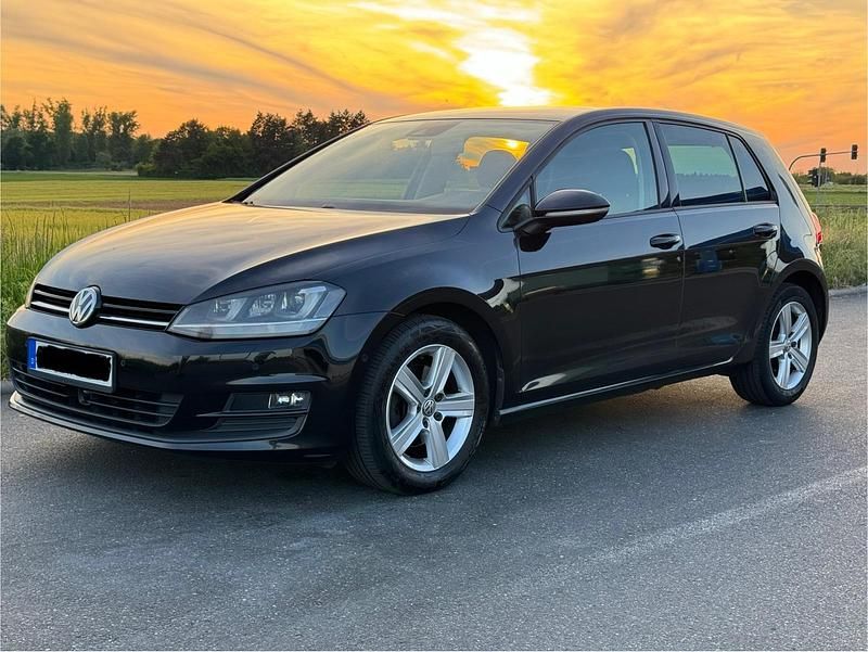 Schwarz Gebraucht 2013 VW Golf VII Limousine | 10.499 € (Fairer Preis) - Bild 1/4