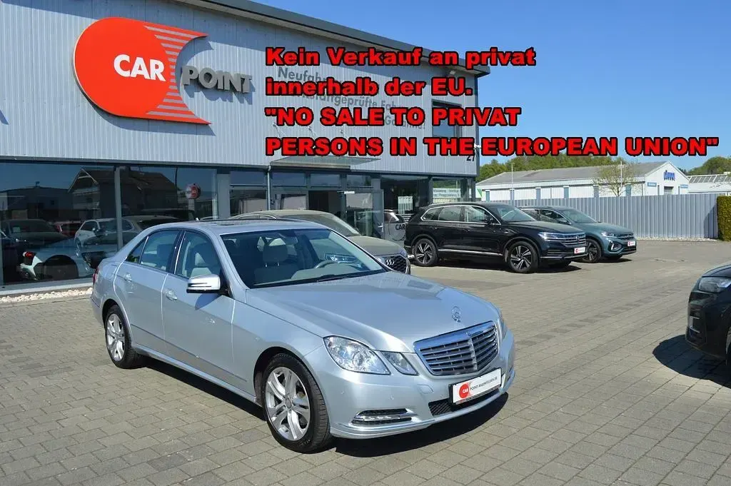 Second-hand Mercedes E300 Elegance 252 CP (185 kW) 2012 Argintiu Berlinǎ