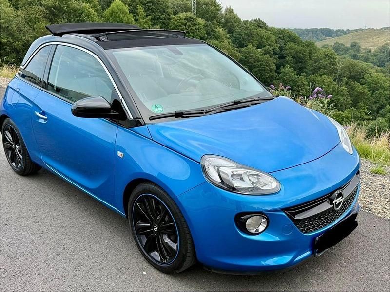 Blau Gebraucht 2017 Opel Adam Open Air Kleinwagen | 7.999 € (Guter Preis) - Bild 1/4