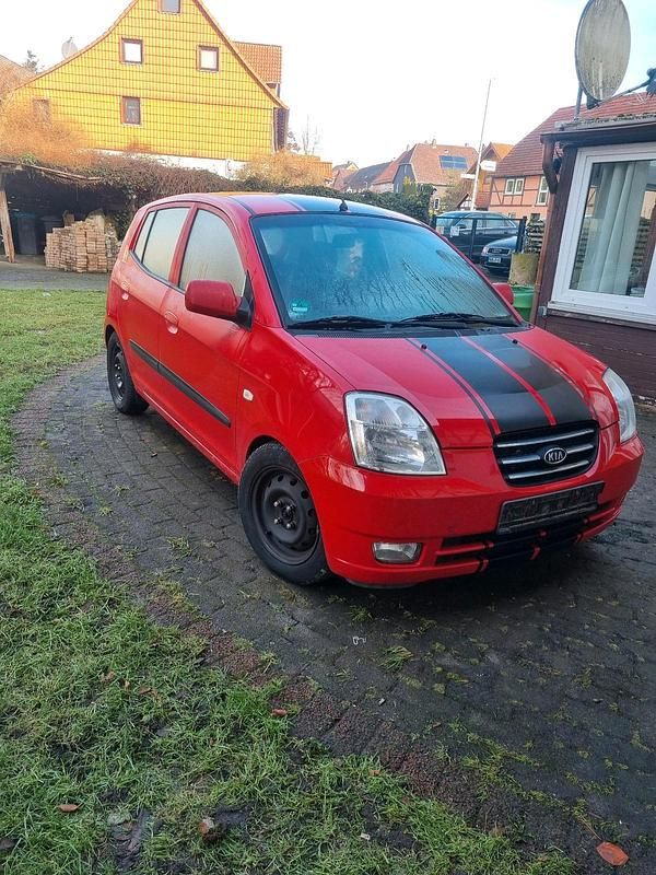 Rot Gebraucht 2007 Kia Picanto Kleinwagen | 1.200 € (Guter Preis) - Bild 1/4